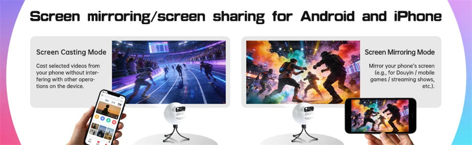 New K25 Mini 4K Full HD Android Projector 300 ANSI WiFi6 BT5.0 Short Throw Portable Mini for Home Theater Outdoor Movie 2026 New