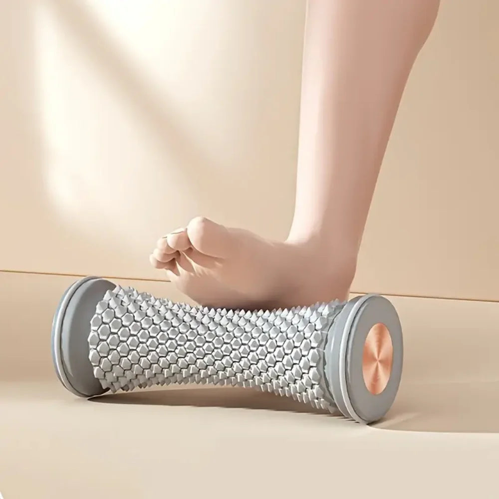 Foot Massager Massage Roller Yoga Massage Ball Plantar Fascia Roller Muscle Relaxation Care Plastic Manual Foot Massager