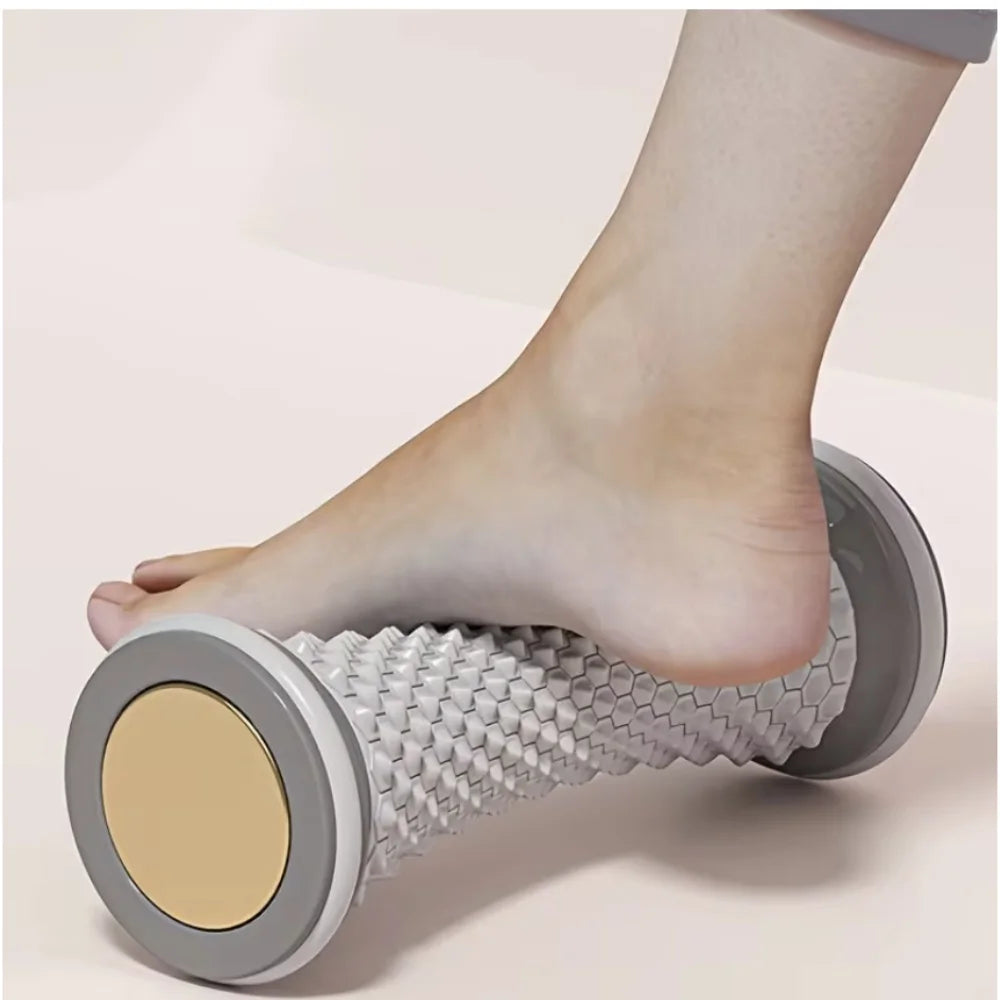 Foot Massager Massage Roller Yoga Massage Ball Plantar Fascia Roller Muscle Relaxation Care Plastic Manual Foot Massager