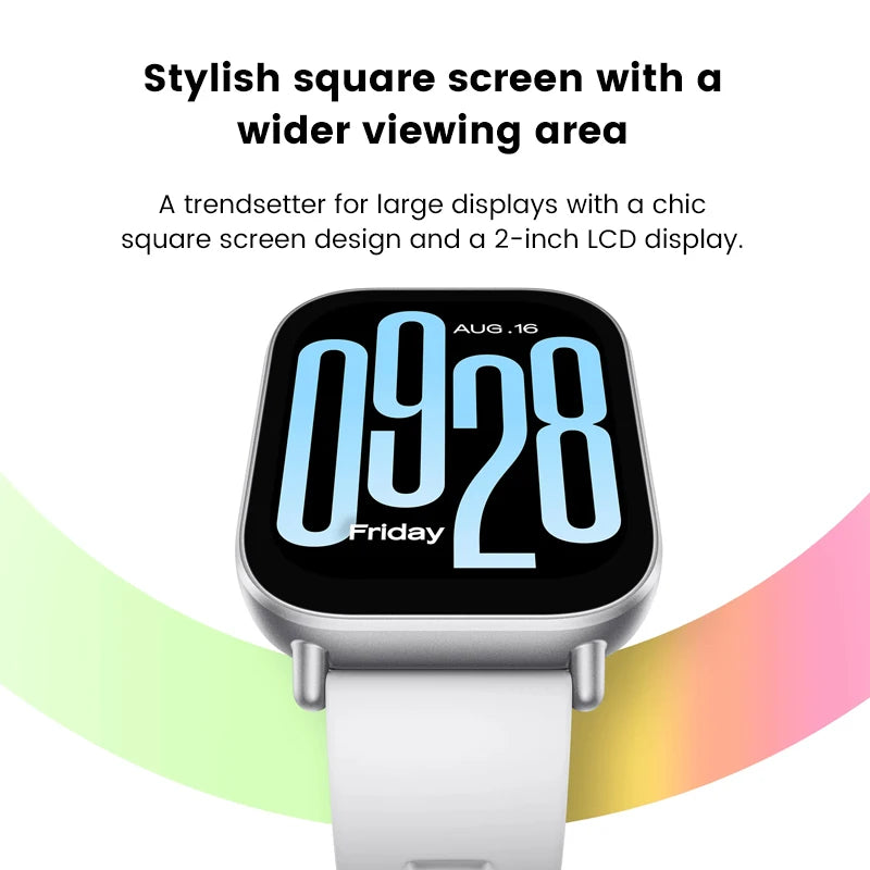 Xiaomi Redmi Watch 5 Active Smartwatch Global Version BT Phone Call 2" Display 5ATM 18 Days Battery Life Blood Oxygen Monitor