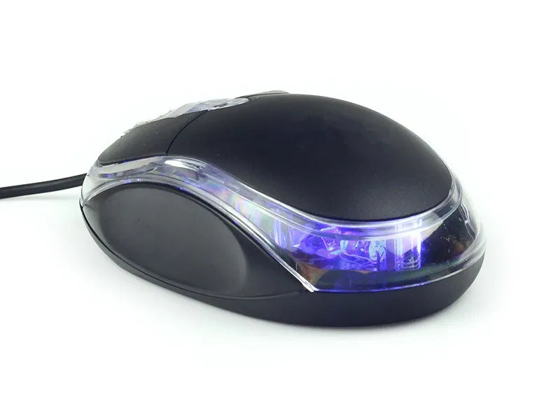 Mini Optical Wired Mouse USB LED Ergonomic Design Mice for PC/Laptop/Notebook