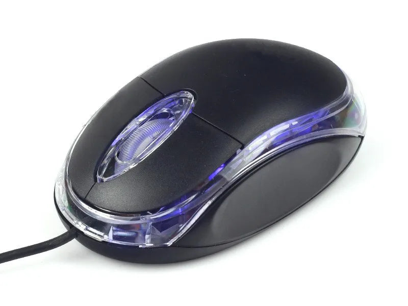 Mini Optical Wired Mouse USB LED Ergonomic Design Mice for PC/Laptop/Notebook