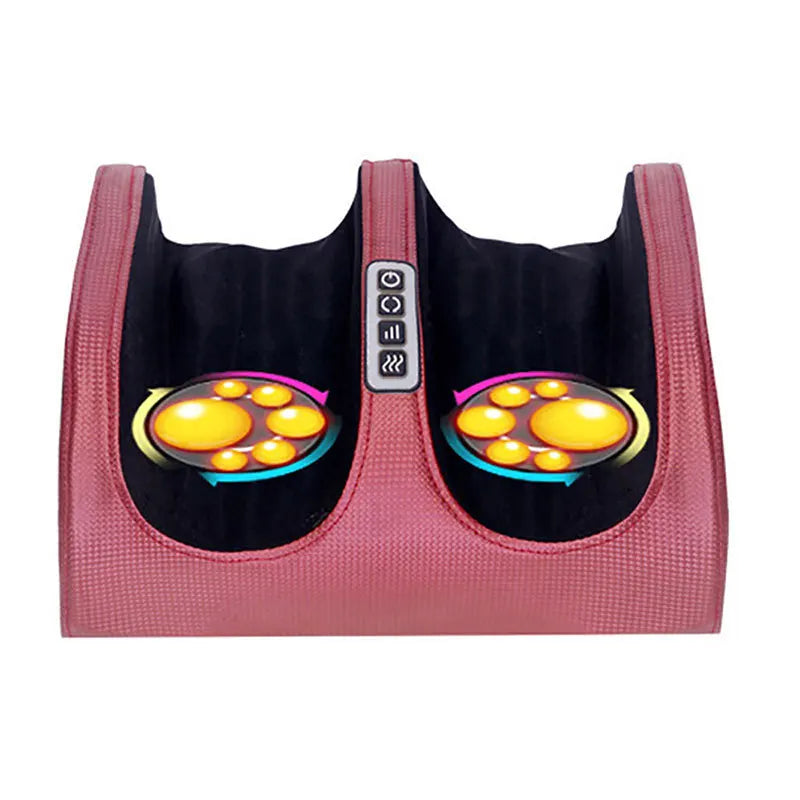 Foot Massage Instrument Heating Therapy Foot Massager Machine Shiatsu Kneading Roller For Muscle Relief Leg Pain Tool