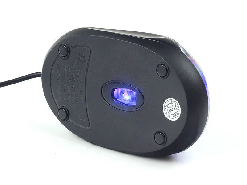 Mini Optical Wired Mouse USB LED Ergonomic Design Mice for PC/Laptop/Notebook