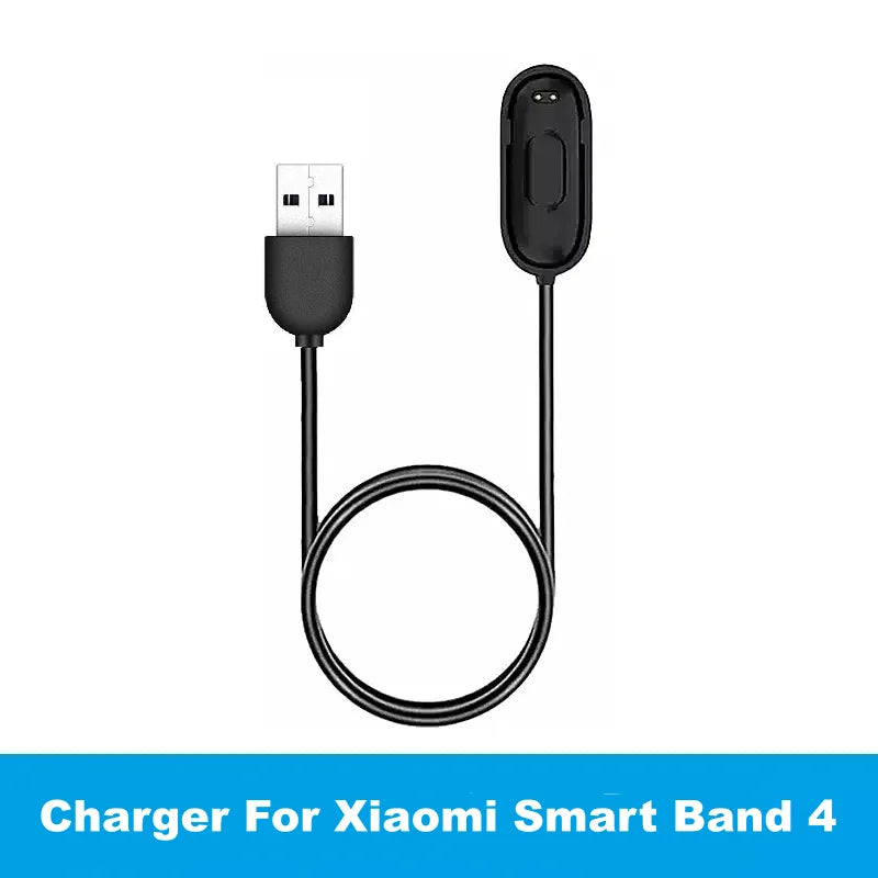 Charging Cable for Xiaomi Smart Band 10 9 8 7 Pro 6 5 4 2 Redmi Watch 4 3 Lite Active Redmi Smart Band 3 2 USB Magnetic Charger