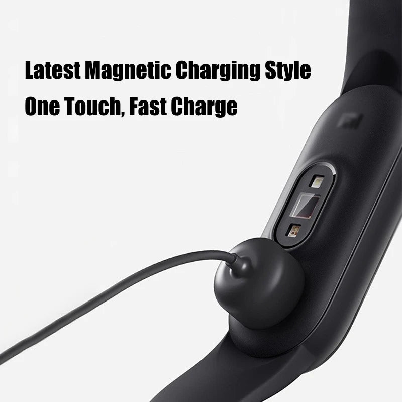 Charging Cable for Xiaomi Smart Band 10 9 8 7 Pro 6 5 4 2 Redmi Watch 4 3 Lite Active Redmi Smart Band 3 2 USB Magnetic Charger