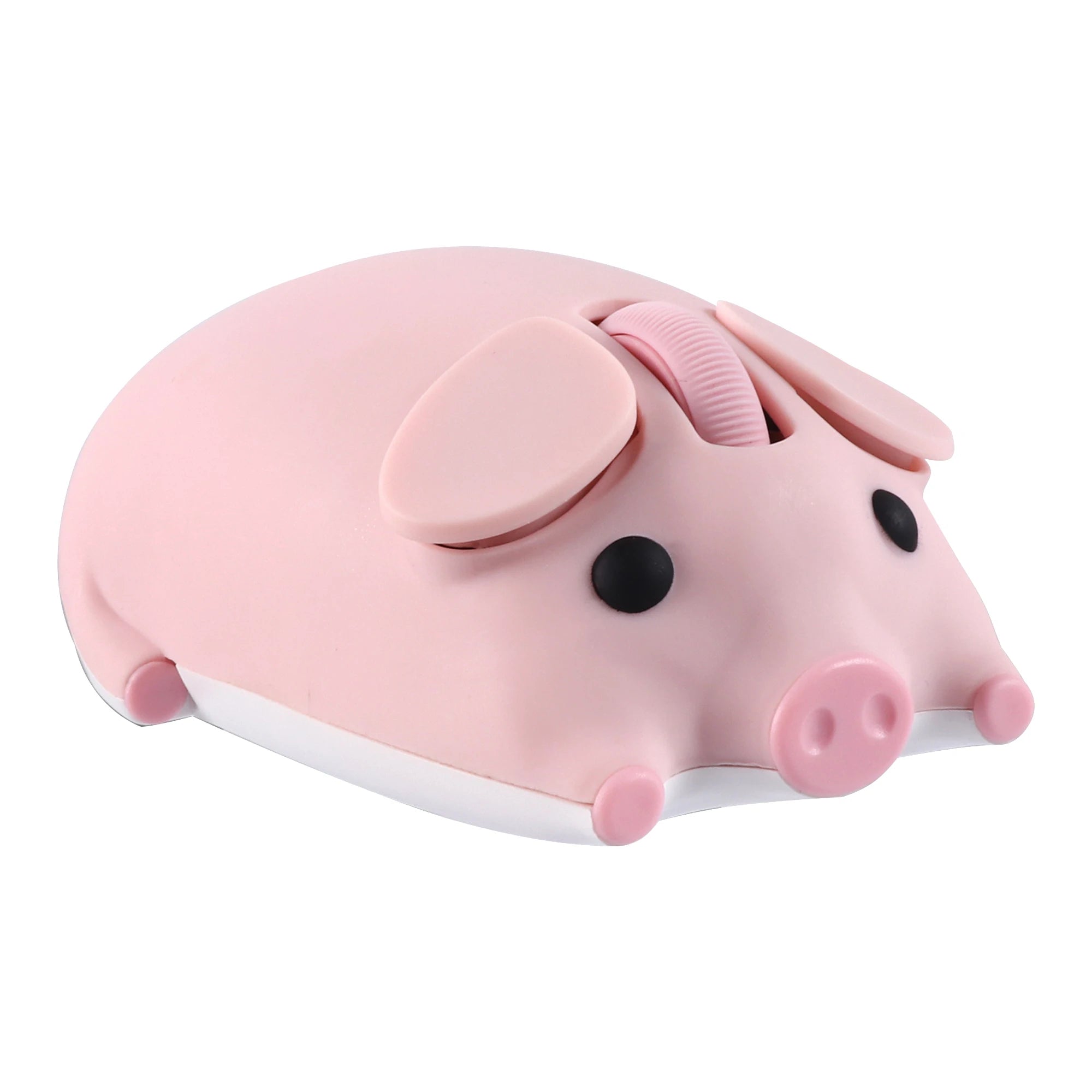 Cartoon Pig Design Computer Mouse Dual-mode 2.4G+Bluetooth Cute Ergonomic Optical Mice Game Laptop PC Universal For Girl Gift