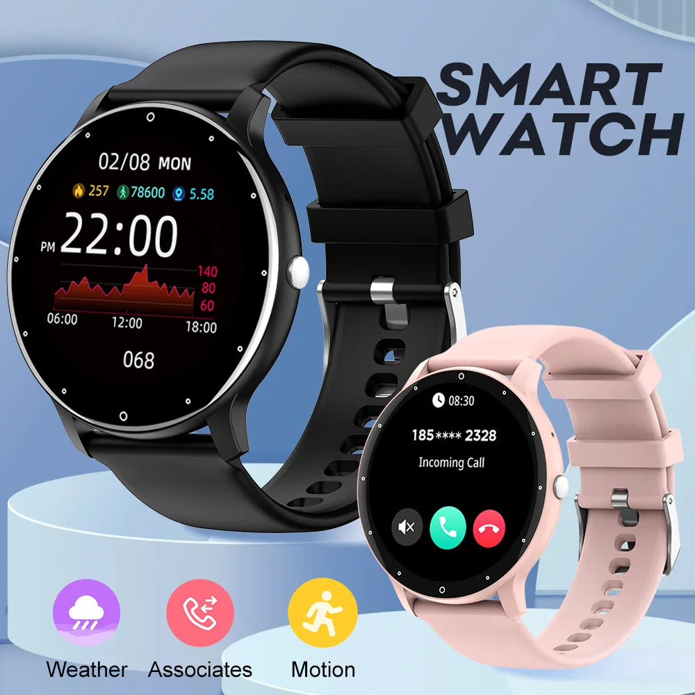 Smart Watch for Men & Women IP67, 100+ Sports Modes, Pedometer, Calorie&Distance Tracker, Weather Updates,Fitness Tracker Watch