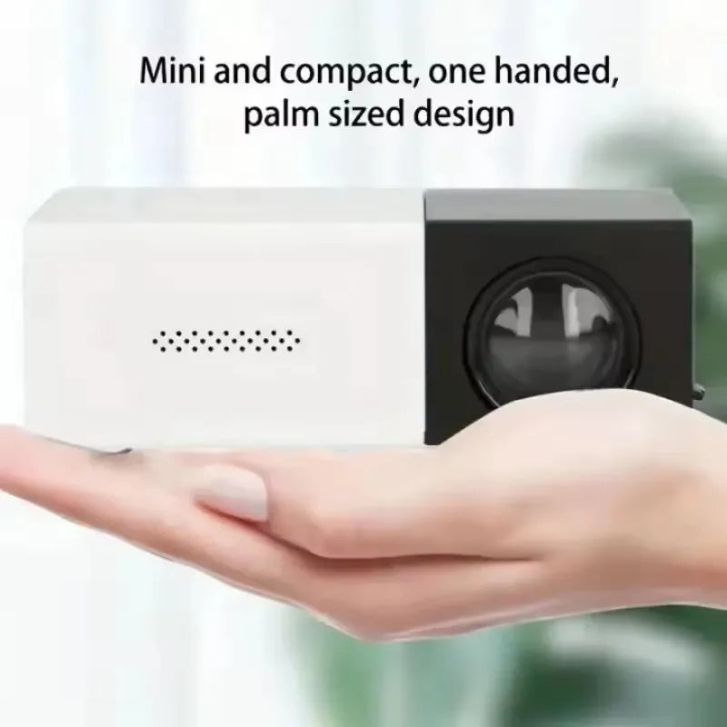 2025 New YG300 Portable Mini Movie Projector for Outdoor Camping &Drive-in Home Theater 30000 Hours Long Life Compact Projectors