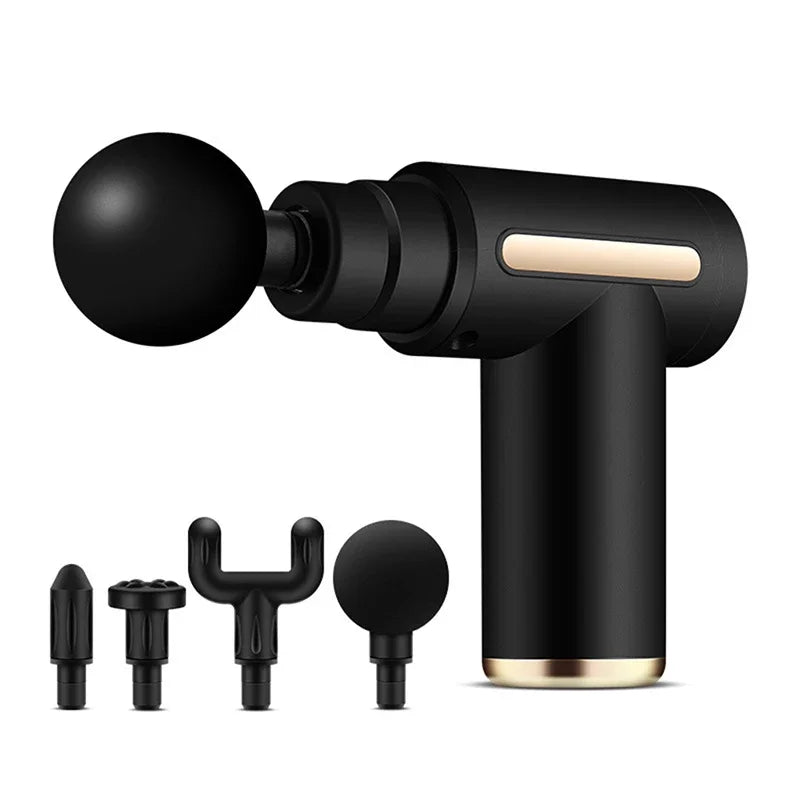 Multifunctional Fascia Gun Massager Instrument Portable Electric Vibrating Muscle Relaxation Tool for Sports Recovery