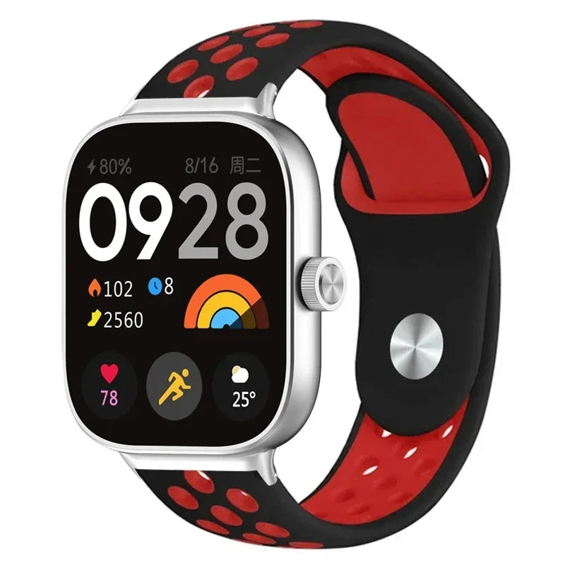 Watch Strap For Xiaomi Mi Band 9 Pro 8 Pro Wristband Silicone Bracelet Wrist Straps For Redmi Watch 4 5 Smartwatch Accessories