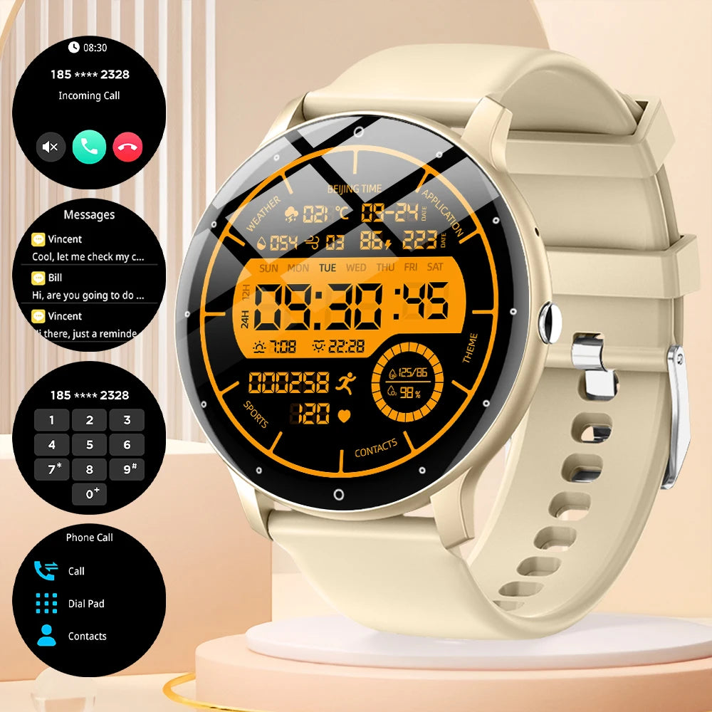 Smart Watch for Men & Women IP67, 100+ Sports Modes, Pedometer, Calorie&Distance Tracker, Weather Updates,Fitness Tracker Watch