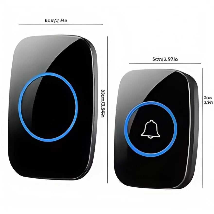 Smart Wireless Doorbell — Waterproof, 150M Range, Battery Powered, Long-Distance Chime