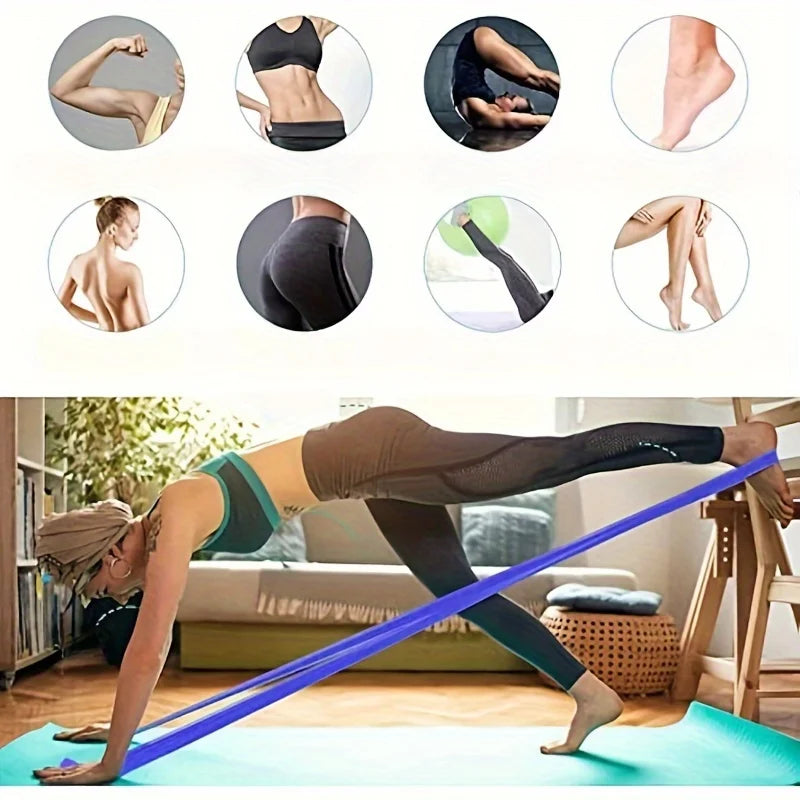Professional Resistance Bands. Elastic Band, Work Out Bands, Stretch Bands for Working Out Women or Men, Exercise Bands Set