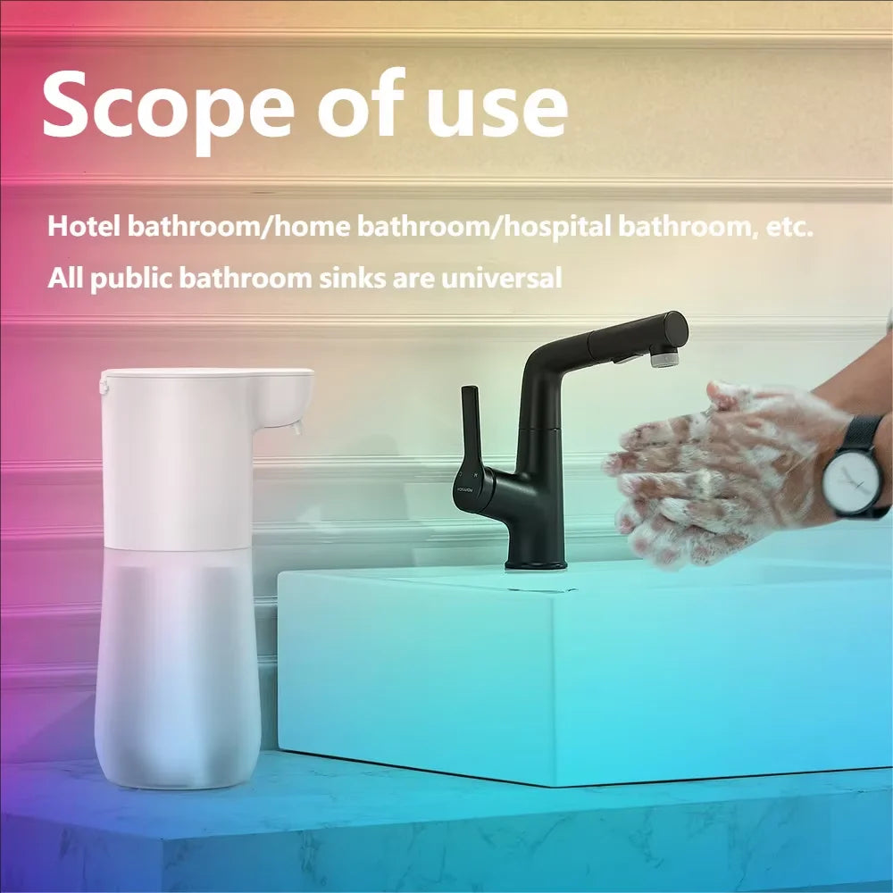 Touchless Automatic Soap Dispenser — 350ml, USB Rechargeable, Sensor Activated