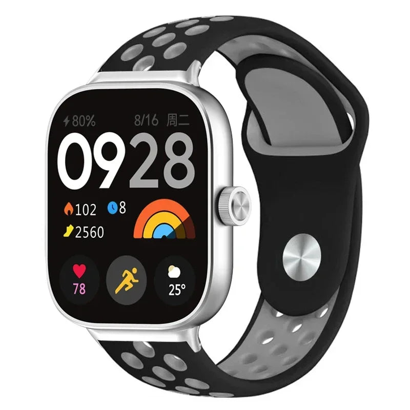 Watch Strap For Xiaomi Mi Band 9 Pro 8 Pro Wristband Silicone Bracelet Wrist Straps For Redmi Watch 4 5 Smartwatch Accessories