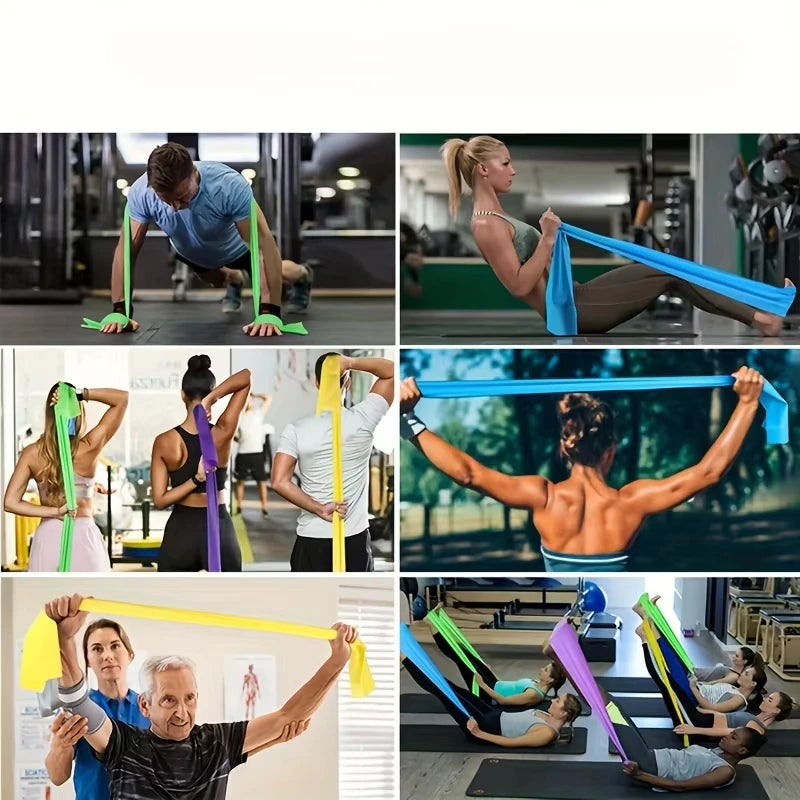 Professional Resistance Bands. Elastic Band, Work Out Bands, Stretch Bands for Working Out Women or Men, Exercise Bands Set