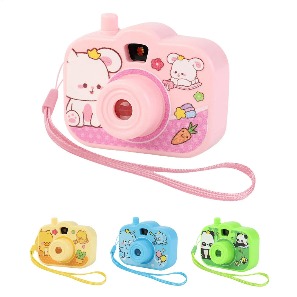 Kid Mini Projection Camera Toy Animal Image Indoor Projector Educational Learning Projector Toys Projector For Learning Portable