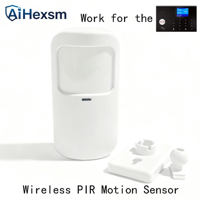 Smart Solar-Powered Home Alarm System — Tuya WiFi GSM, PIR & Door Sensors, Alexa Compatible