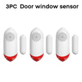 Smart WiFi Door & Window Sensor — 100dB Siren, LED Alert & APP Control