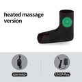 Electric Foot Massager with Heat & Vibration，For Recovery，Heat Therapy Relief Pain ，Sports Injuries,Joint Warmth, 3-Level Timer