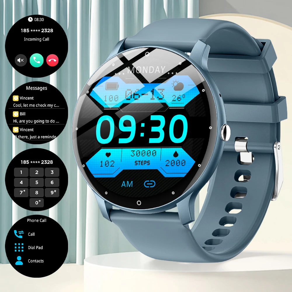 Smart Watch for Men & Women IP67, 100+ Sports Modes, Pedometer, Calorie&Distance Tracker, Weather Updates,Fitness Tracker Watch