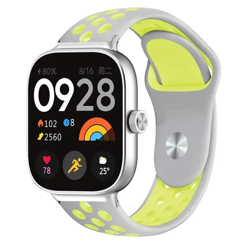 Watch Strap For Xiaomi Mi Band 9 Pro 8 Pro Wristband Silicone Bracelet Wrist Straps For Redmi Watch 4 5 Smartwatch Accessories