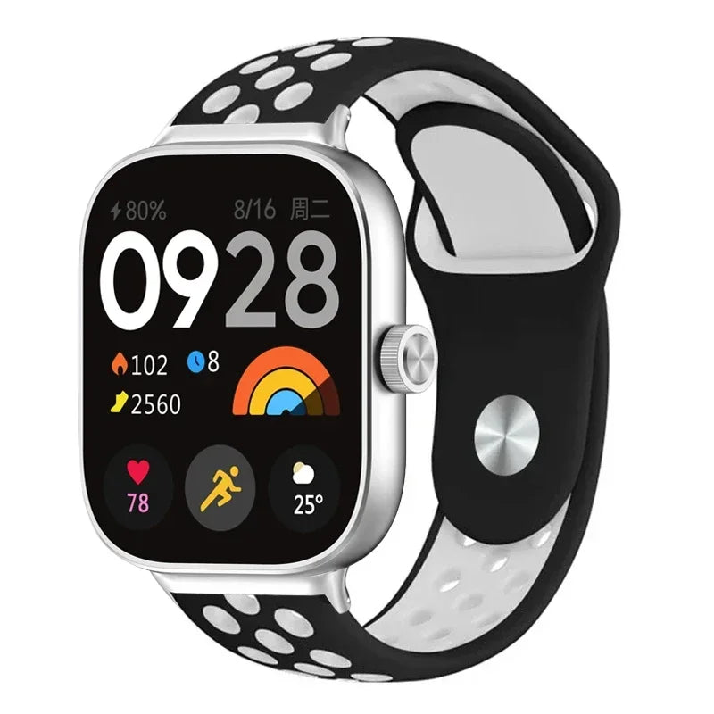 Watch Strap For Xiaomi Mi Band 9 Pro 8 Pro Wristband Silicone Bracelet Wrist Straps For Redmi Watch 4 5 Smartwatch Accessories