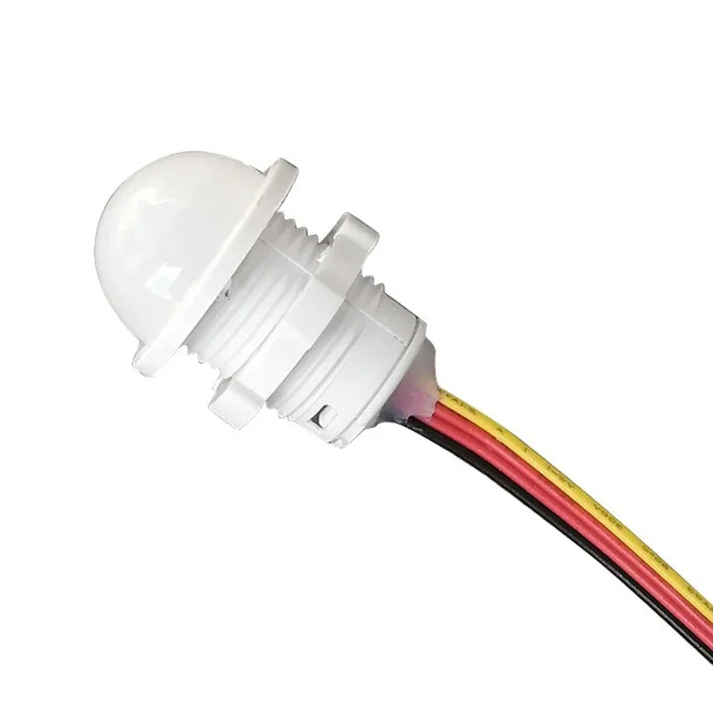 Smart Home Motion Sensor Switch, 5V/12V/24V Auto ON/OFF IR Detector for LED Strip Lights, Cabinet, Stairs, Closet
