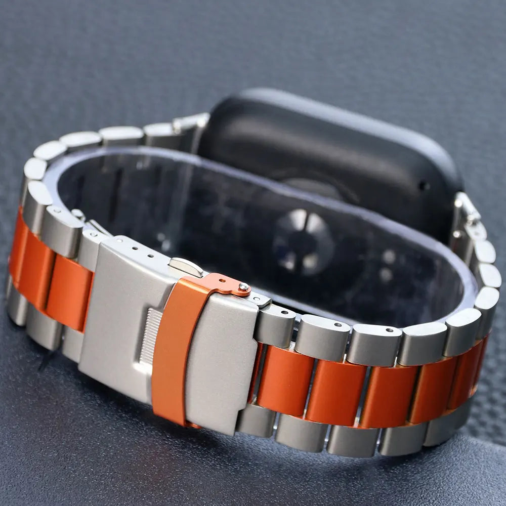 Stainless Steel band For Redmi watch 5 4 strap SmartWatch wristband metal bracelet correa for xiaomi mi band 9 8 pro watchband