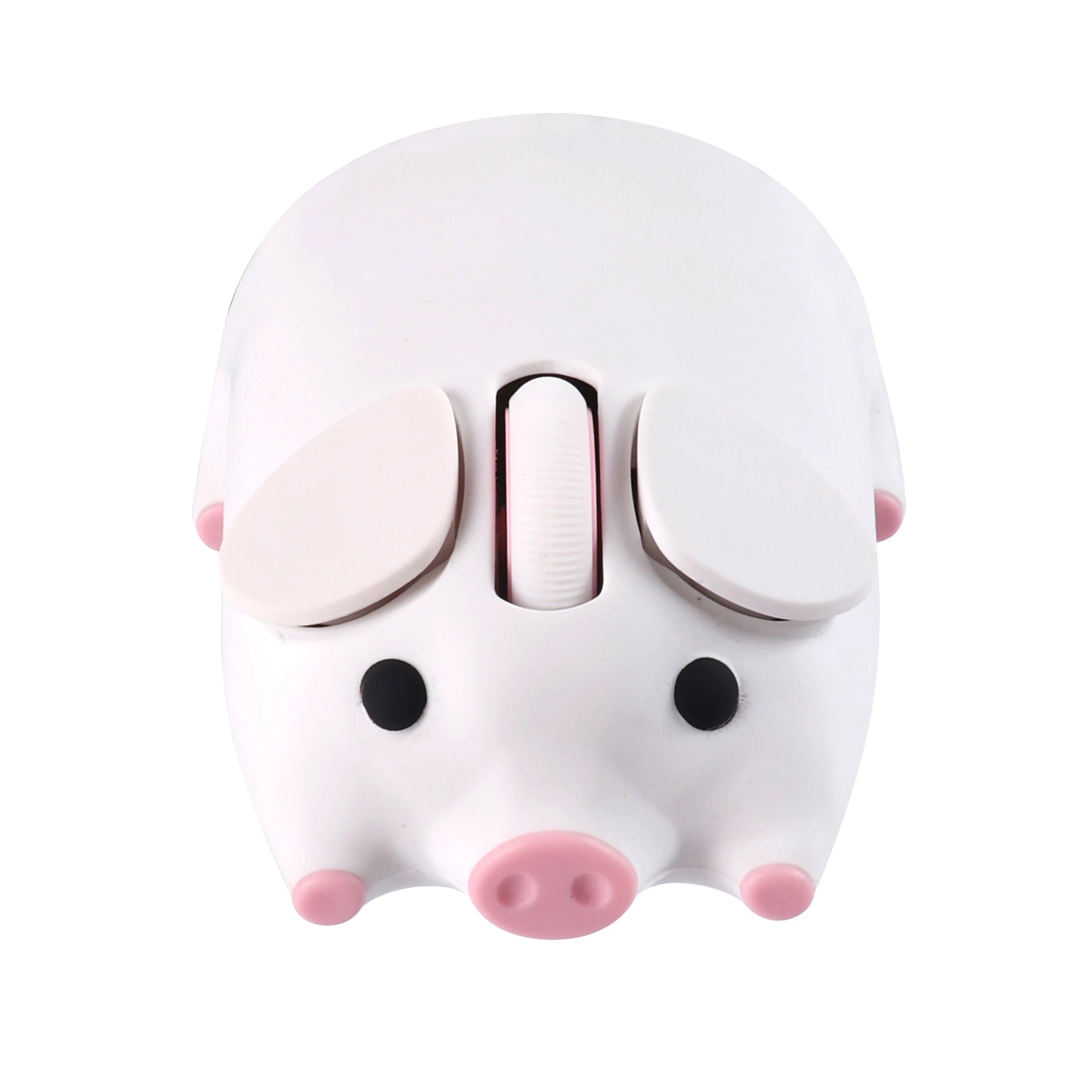 Cartoon Pig Design Computer Mouse Dual-mode 2.4G+Bluetooth Cute Ergonomic Optical Mice Game Laptop PC Universal For Girl Gift