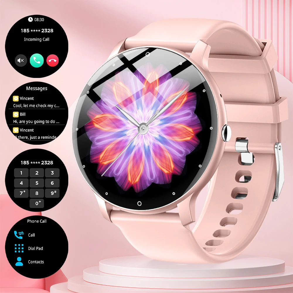 Smart Watch for Men & Women IP67, 100+ Sports Modes, Pedometer, Calorie&Distance Tracker, Weather Updates,Fitness Tracker Watch