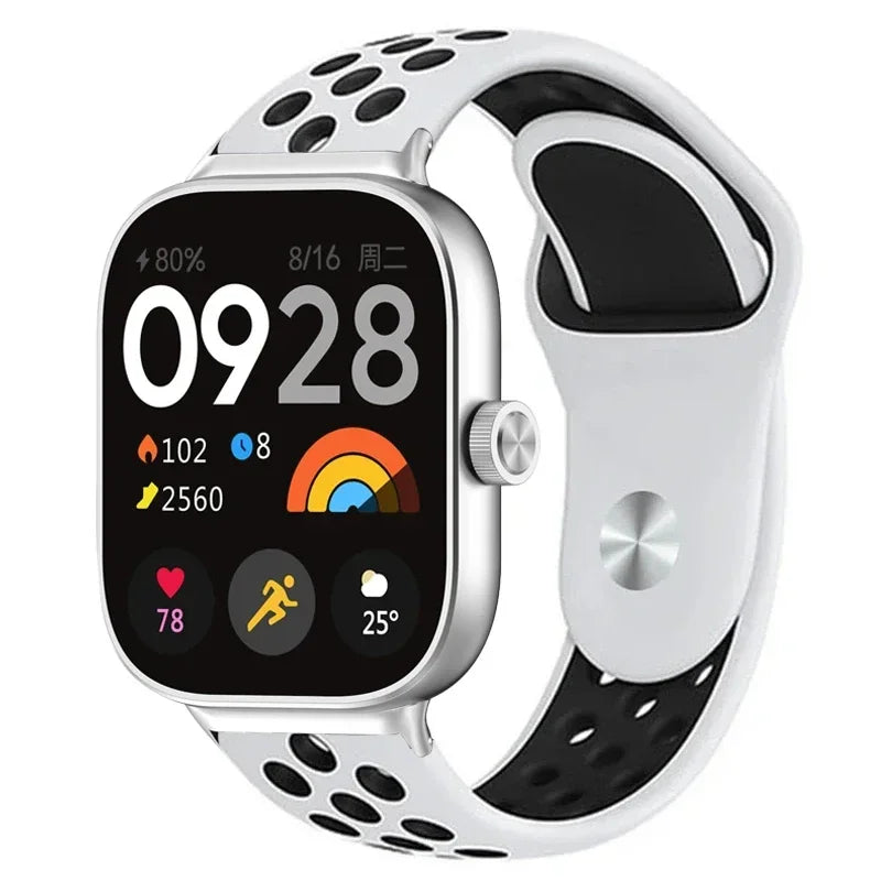 Watch Strap For Xiaomi Mi Band 9 Pro 8 Pro Wristband Silicone Bracelet Wrist Straps For Redmi Watch 4 5 Smartwatch Accessories