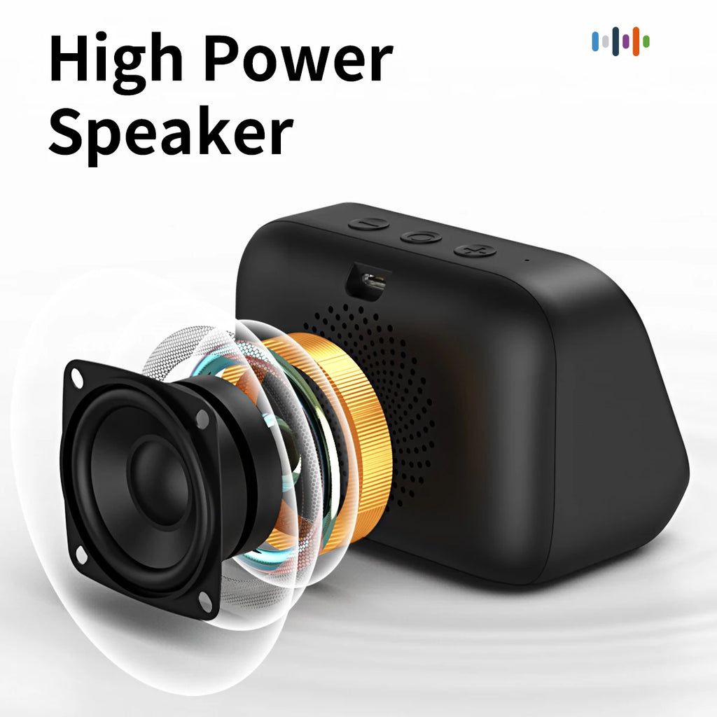 Smart Speaker with Screen Display — Voice Assistant, Bluetooth, Photo Album & Smart Home Hub