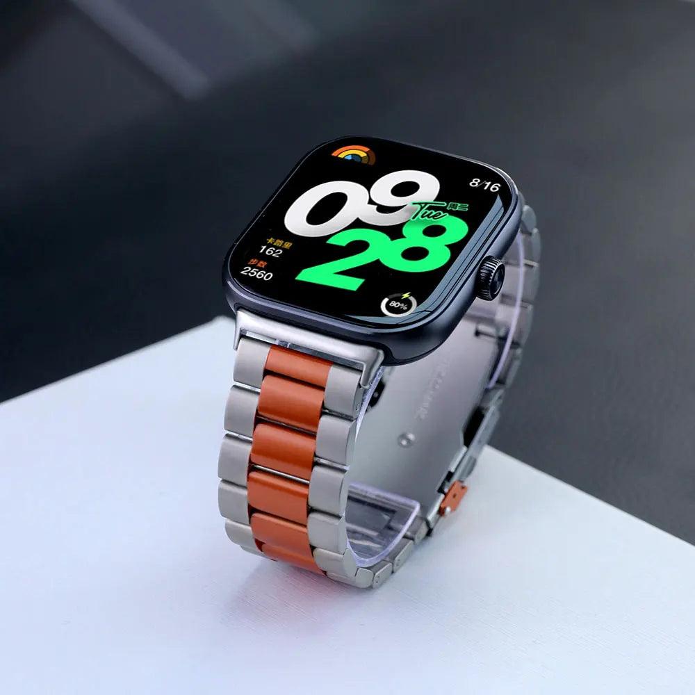 Stainless Steel band For Redmi watch 5 4 strap SmartWatch wristband metal bracelet correa for xiaomi mi band 9 8 pro watchband