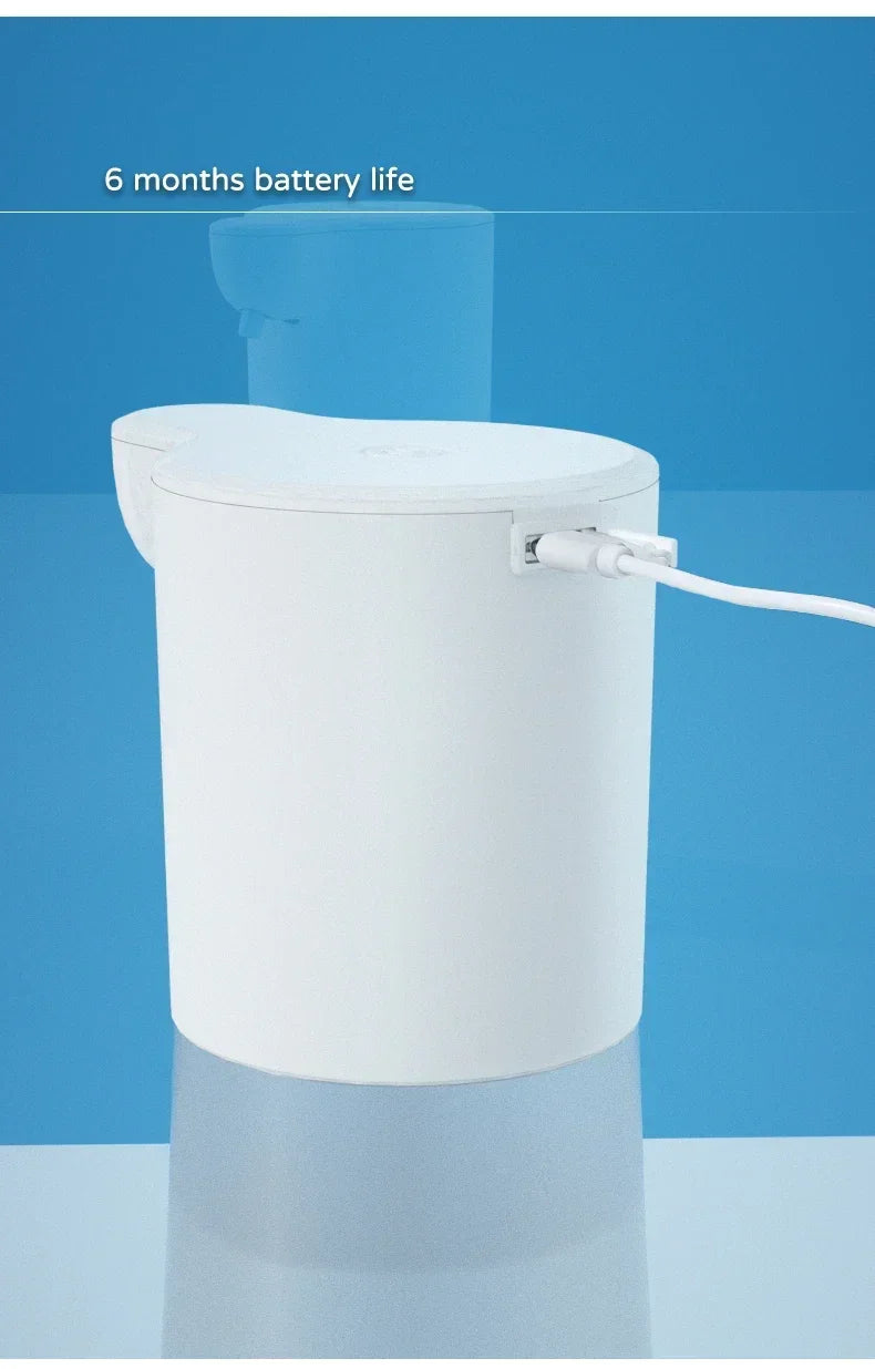 HOMEFISH Smart Automatic Sensor Foam Dispenser Touchless Infrared Soap Dispenser Type-C Charging High Capacity