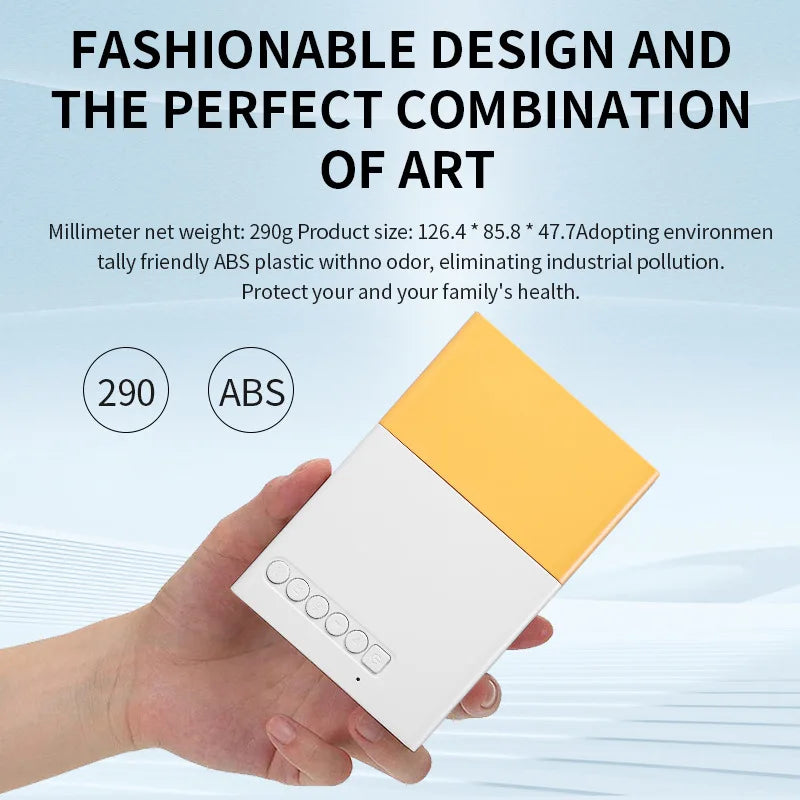 2026 Mini Home Theater Projector, Portable Video Projector,Supports Mobile Phone Projection, Suitable for TV Stick/USB/Laptop