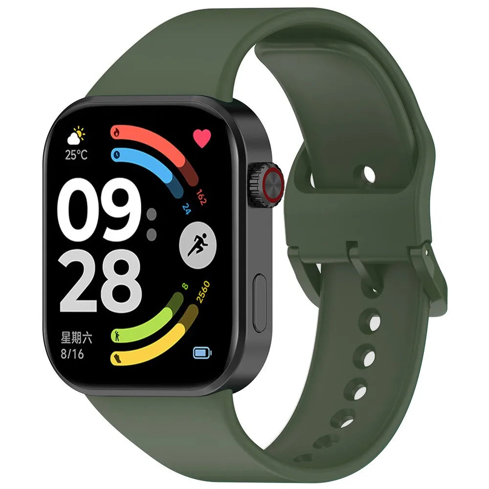 band For Redmi watch 6 5 4 Strap SmartWatch Accessories Wrist Sport Silicone Original Bracelet correa Xiaomi Mi Band 8 Pro/9 Pro