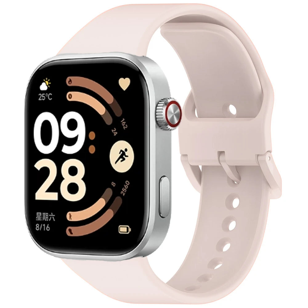 Original band For Redmi watch 6 5 4 Strap SmartWatch Accessories Wrist Sport Silicone Bracelet correa Xiaomi Mi Band 8 Pro/9 Pro