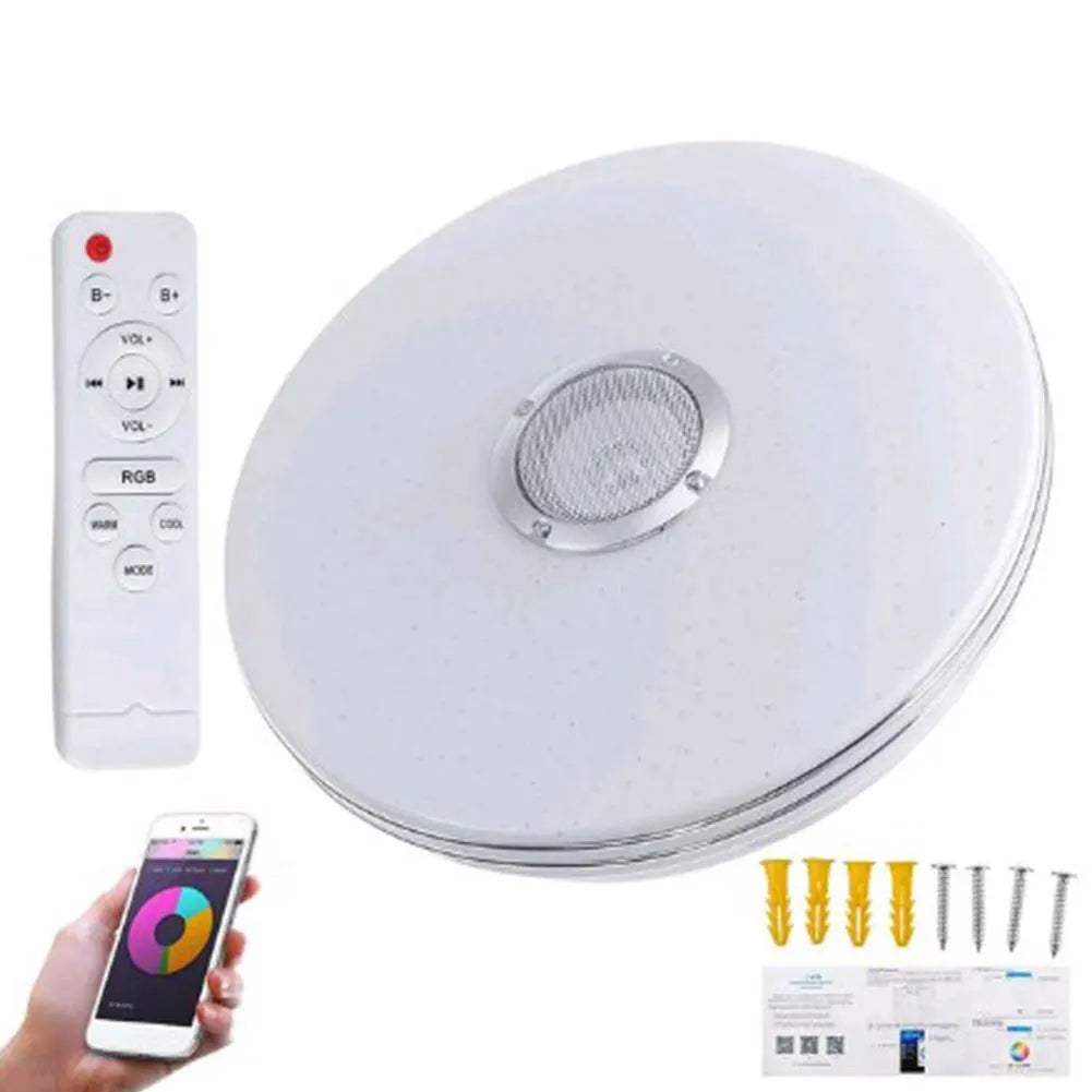 Smart RGB Ceiling Lamp — Bluetooth, APP Control, Color Changing for Kids & Living Rooms