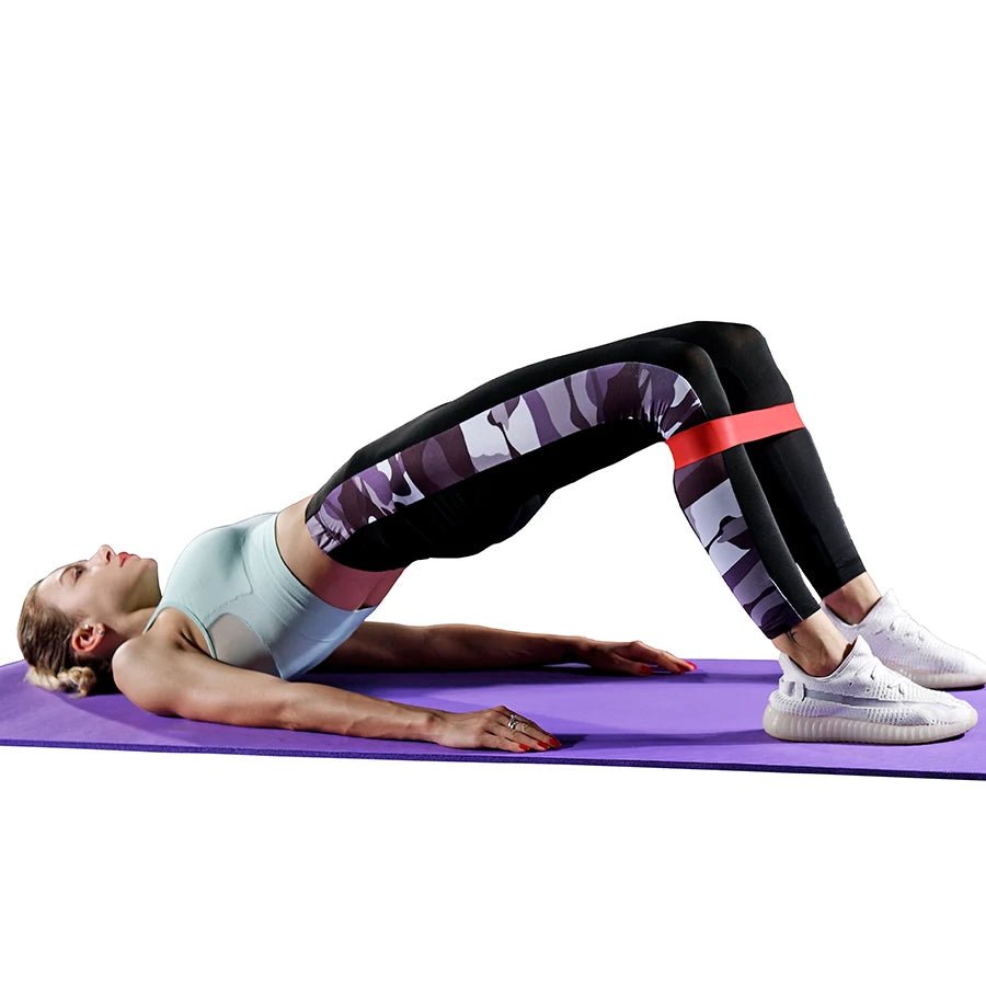 5-Level Resistance Bands Set for Yoga Pilates Home Gym Exercise Fitness Sport Elastic Rubber Bands for Workout Gym Accessories