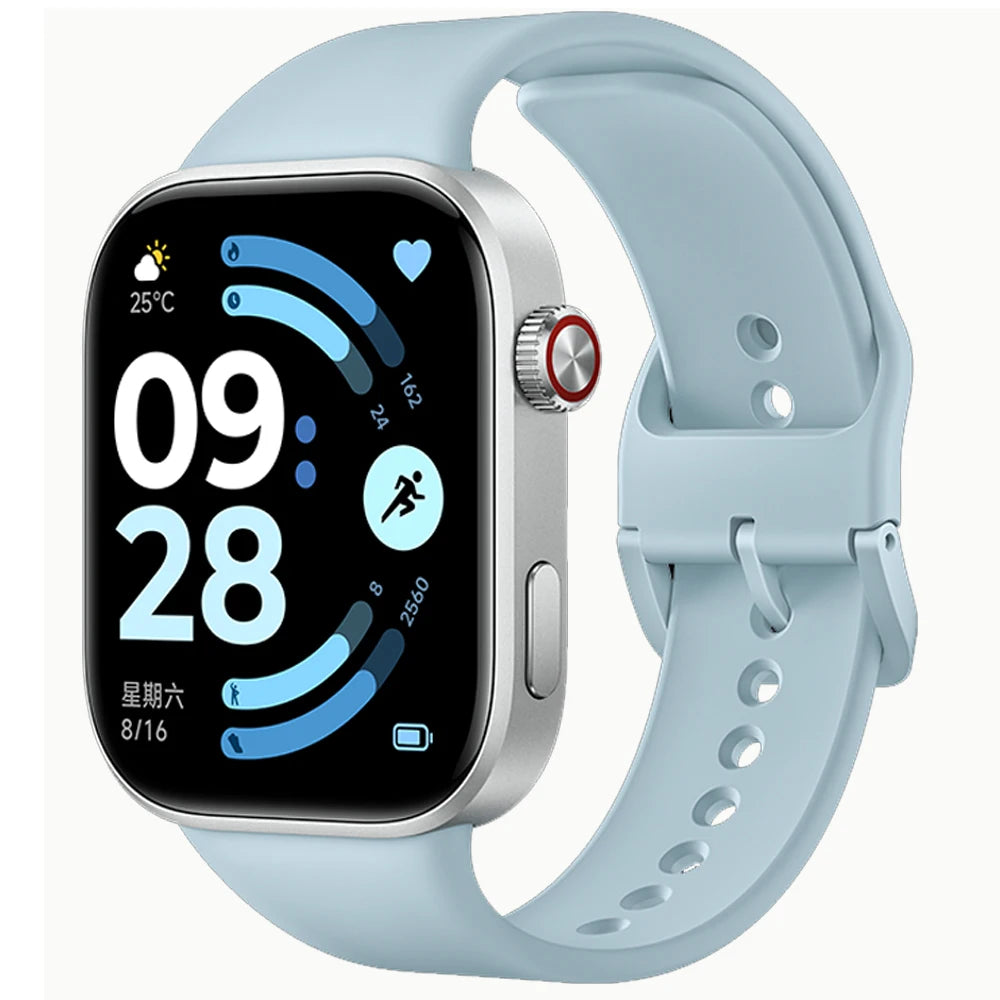 band For Redmi watch 6 5 4 Strap SmartWatch Accessories Wrist Sport Silicone Original Bracelet correa Xiaomi Mi Band 8 Pro/9 Pro