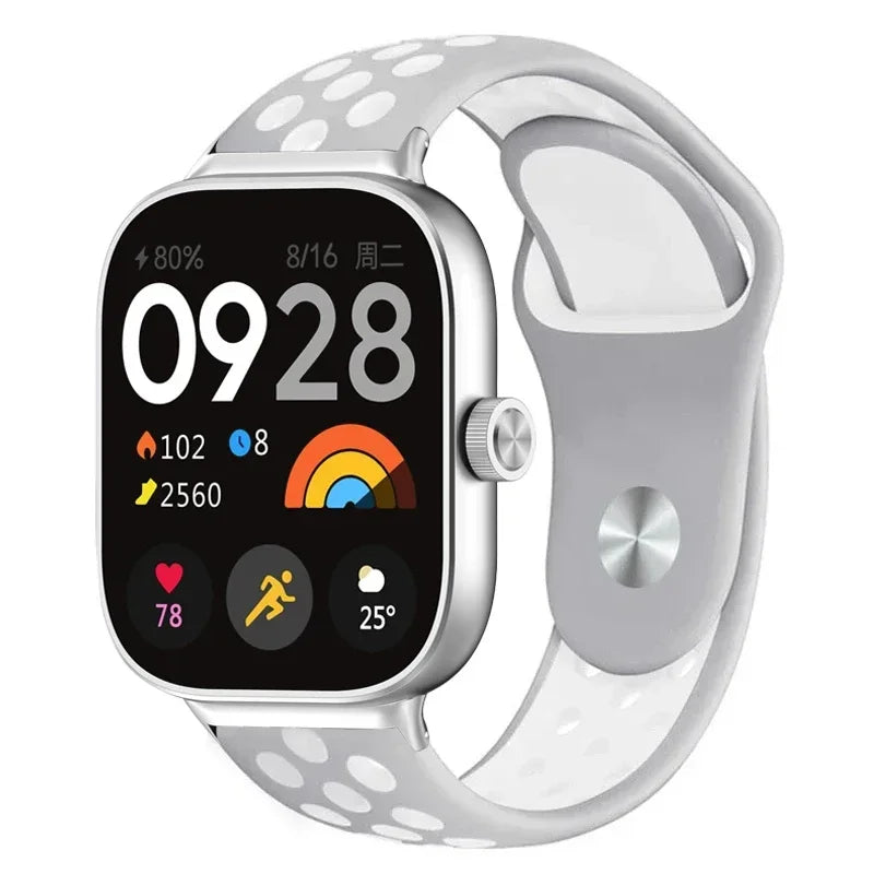 Watch Strap For Xiaomi Mi Band 9 Pro 8 Pro Wristband Silicone Bracelet Wrist Straps For Redmi Watch 4 5 Smartwatch Accessories