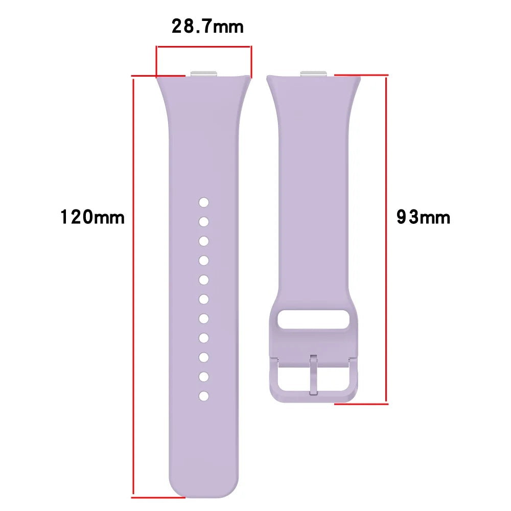 band For Redmi watch 6 5 4 Strap SmartWatch Accessories Wrist Sport Silicone Original Bracelet correa Xiaomi Mi Band 8 Pro/9 Pro