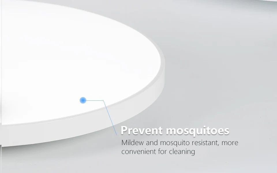 Smart LED Ceiling Lamp — Dimmable, APP & Remote Control, 36W/50W