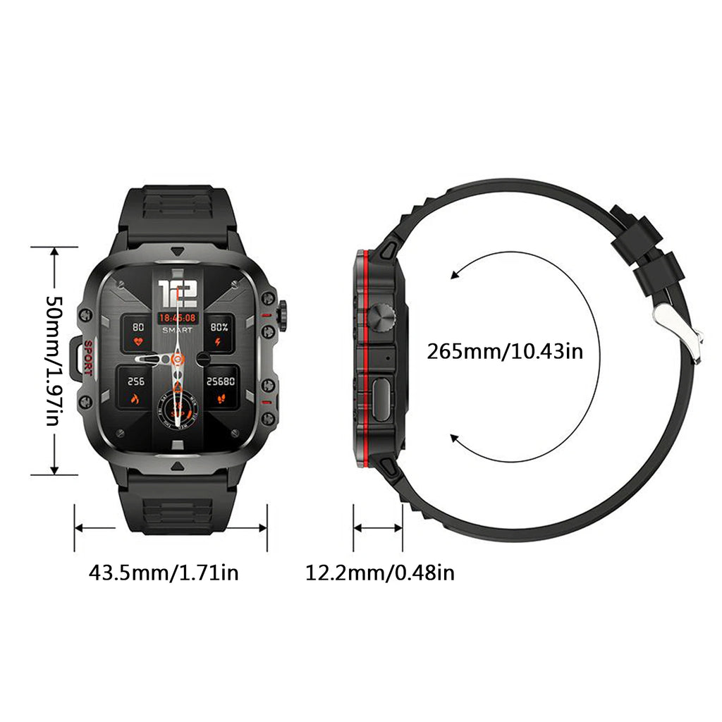 Smart Watches for Women Smartwatch for Women and Men BT Answer/Make Call Health Monitoring Sports .96" High-Clear Display