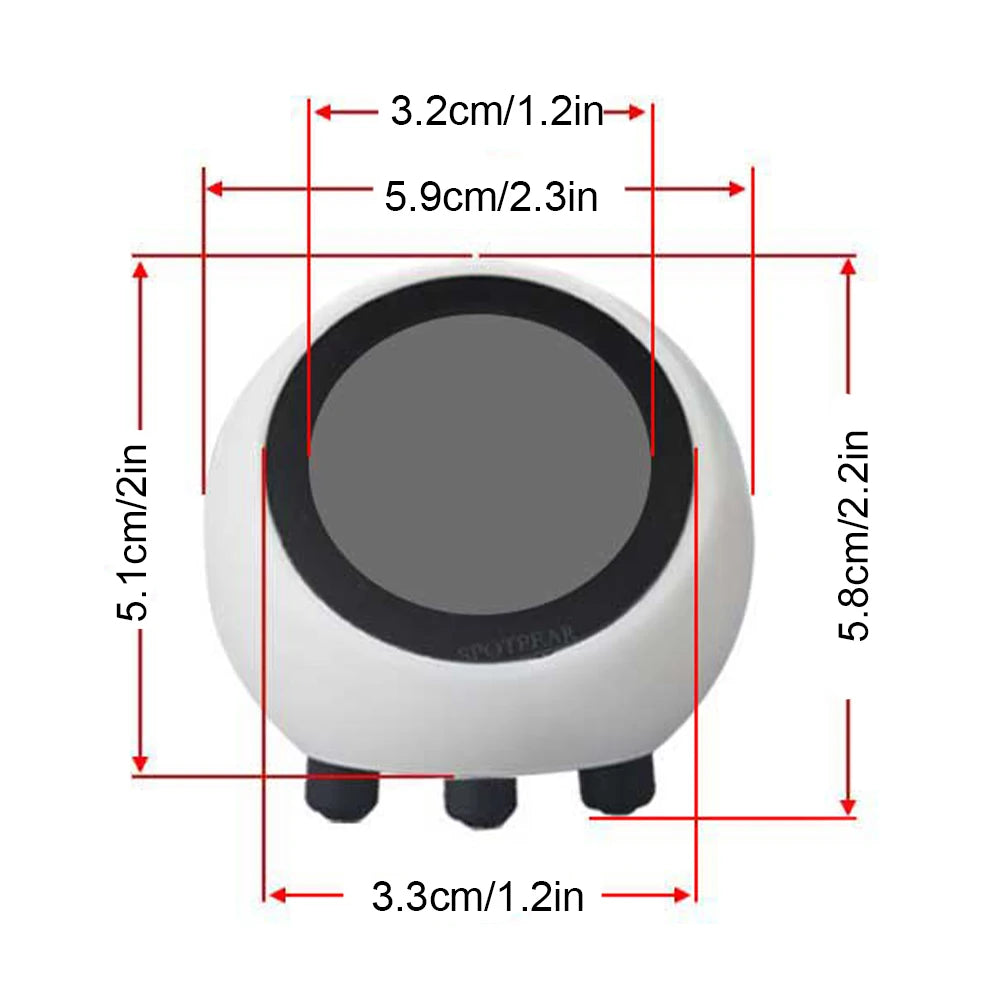 Smart Desktop Robot No Touch Screen LCD Display Mini Robot Tabletop Ornaments Smart Assistant Robot for Home Office((No Battery)