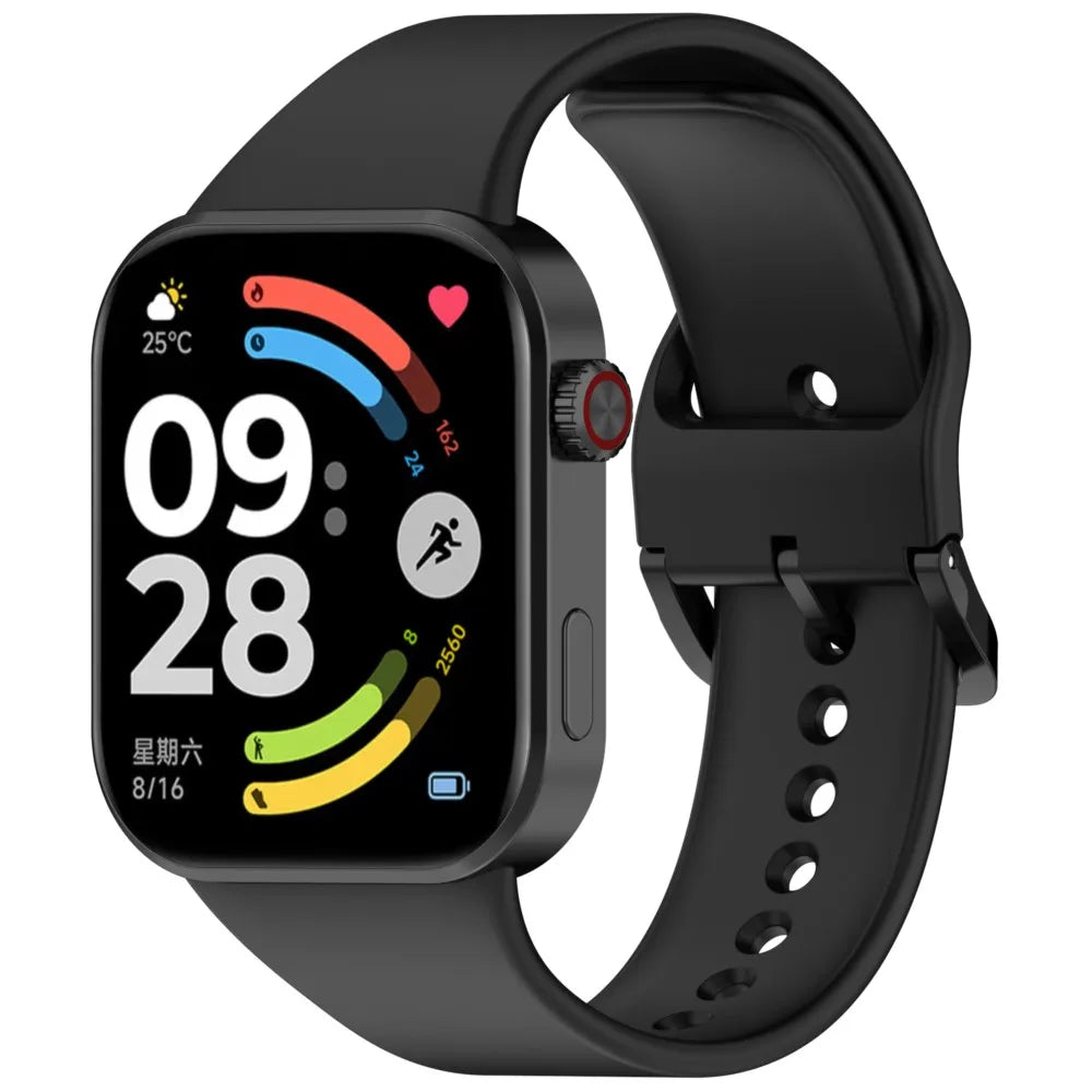 Original band For Redmi watch 6 5 4 Strap SmartWatch Accessories Wrist Sport Silicone Bracelet correa Xiaomi Mi Band 8 Pro/9 Pro