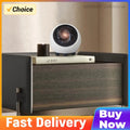 Smart Desktop Robot No Touch Screen LCD Display Mini Robot Tabletop Ornaments Smart Assistant Robot for Home Office((No Battery)