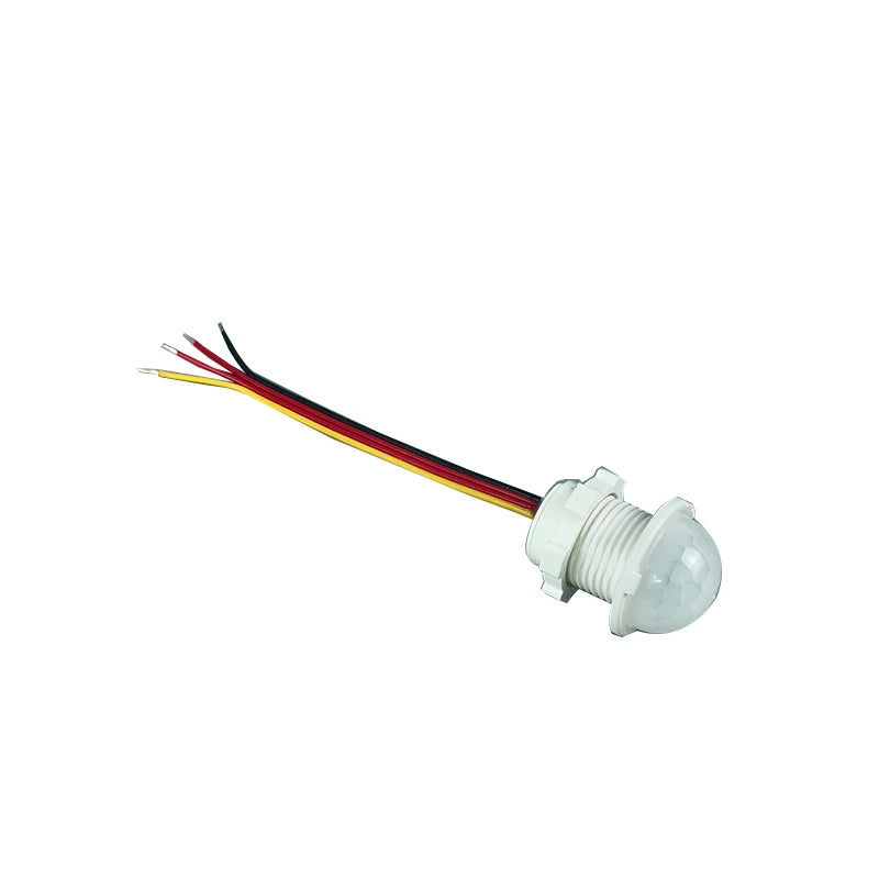 Smart Home Motion Sensor Switch, 5V/12V/24V Auto ON/OFF IR Detector for LED Strip Lights, Cabinet, Stairs, Closet